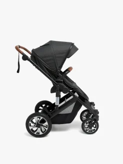 Beemoo Maxi 4 Klapvogn, Black/Black