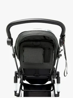 Beemoo Maxi 4 Klapvogn, Black/Silver