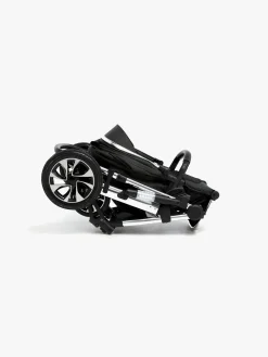 Beemoo Maxi 4 Klapvogn, Black/Silver