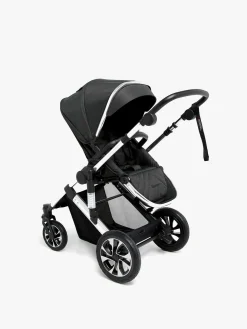 Beemoo Maxi 4 Klapvogn, Black/Silver