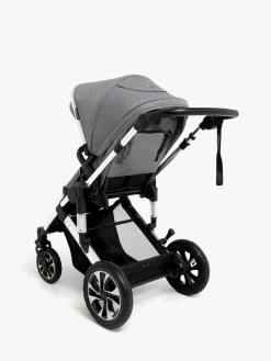 Beemoo Maxi 4 Klapvogn, Grey/Silver