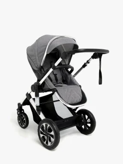 Beemoo Maxi 4 Klapvogn, Grey/Silver