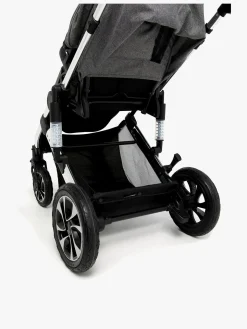 Beemoo Maxi 4 Klapvogn, Grey/Silver