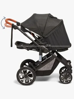 Beemoo Maxi 4 Klapvogn, Grey/Black
