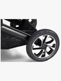 Beemoo Maxi 4 Twin Søskendevogn inkl. Søskendeklapvognsdel, Black/Black