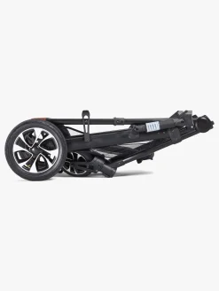 Beemoo Maxi 4 Twin Søskendevogn inkl. Søskendeklapvognsdel, Black/Black
