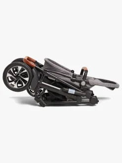 Beemoo Maxi 4 Twin Søskendevogn, Grey Melange/Black