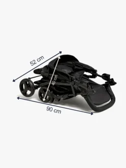 Beemoo Move Shopper Klapvogn, Black