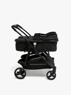 Beemoo Move Twin 2-in-1 Søskendevogn, Black