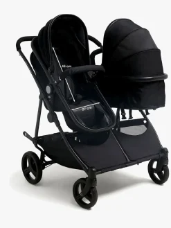 Beemoo Move Twin 2-in-1 Søskendevogn, Black