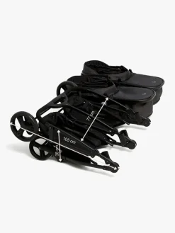 Beemoo Move Twin 2-in-1 Søskendevogn, Asphalt