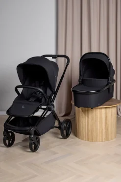 Beemoo One Duovogn inkl. BeSafe iZi Go Modular X2 & Base, All Black/Fresh Black Cab