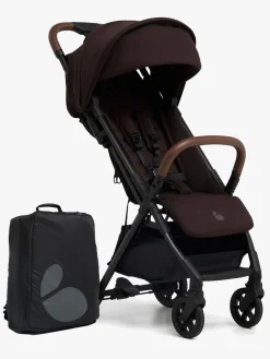 Beemoo Pro Airway Klapvogn inkl. Padded Transporttaske, Espresso Brown