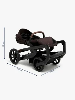 Beemoo Pro Max Klapvogn, Espresso Brown