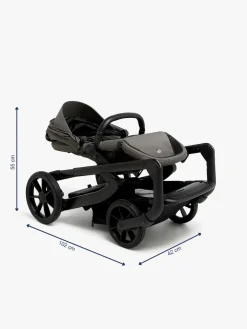 Beemoo Pro Max Klapvogn, Mocha Grey