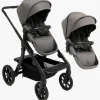 Beemoo Pro Max Søskendevogn, Mocha Grey