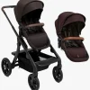 Beemoo Pro Max Søskendevogn, Espresso Brown