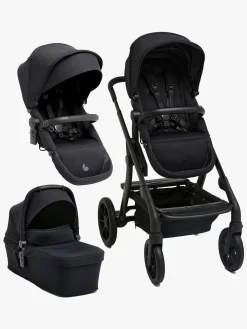 Beemoo Pro Max Søskendevogn inkl. Liggedel, Coffee Black