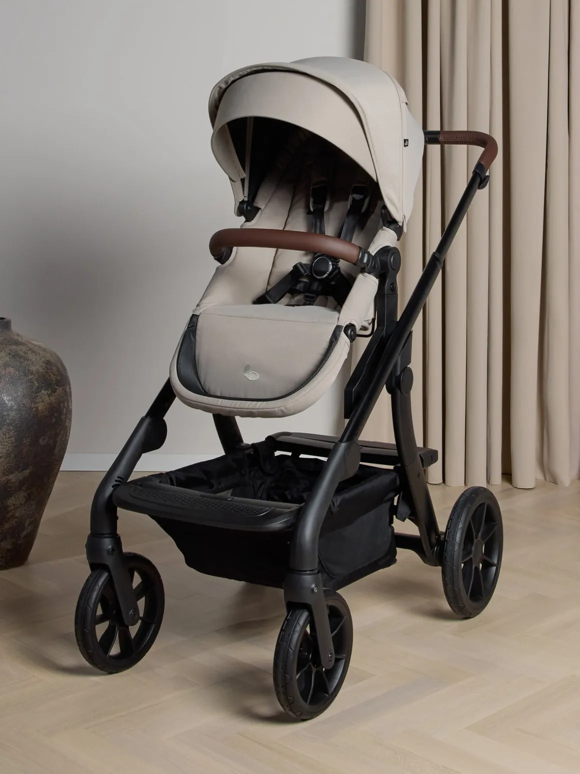Beemoo Pro Max Søskendevogn, Latte Beige