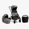Beemoo Pro Multi 2 Duovogn inkl. Indkøbskurv, Mocha Grey