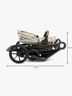 Beemoo Pro Multi 2 Klapvogn, Latte Beige