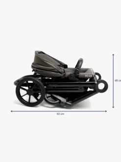 Beemoo Pro Multi 2 Klapvogn, Mocha Grey