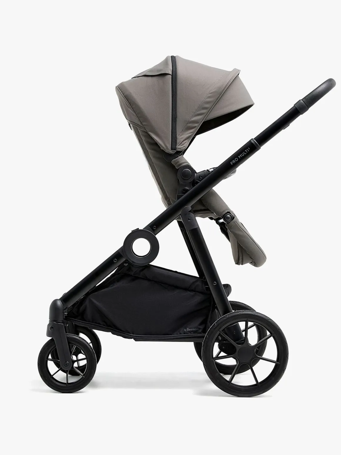 Beemoo Pro Multi 2 Klapvogn, Mocha Grey