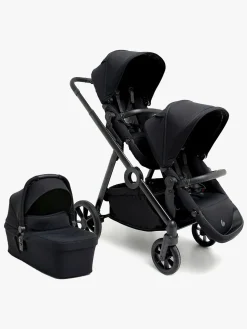 Beemoo Pro Multi 2 Søskendevogn inkl. Liggedel, Coffee Black