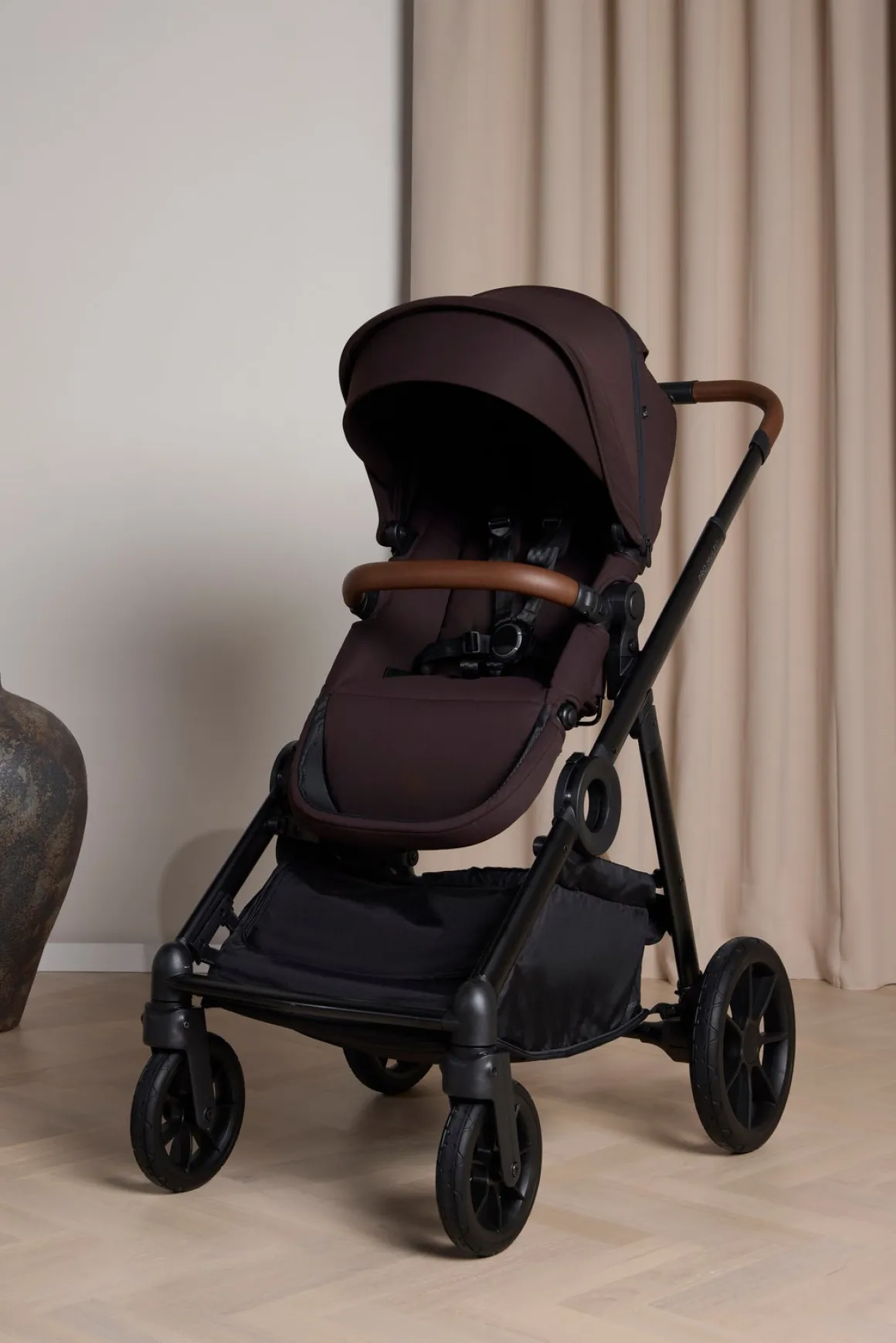 Beemoo Pro Multi 2 Søskendevogn, Espresso Brown