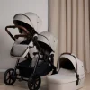 Beemoo Pro Multi 2 Søskendevogn inkl. Liggedel, Latte Beige