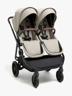 Beemoo Pro Twin 2 Søskendevogn, Latte Beige
