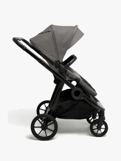 Beemoo Pro Twin 2 Søskendevogn, Mocha Grey