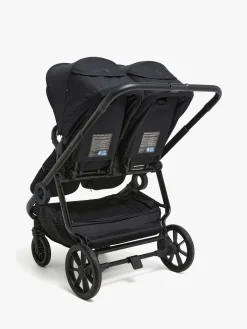 Beemoo Pro Twin 2 Søskendevogn, Coffee Black