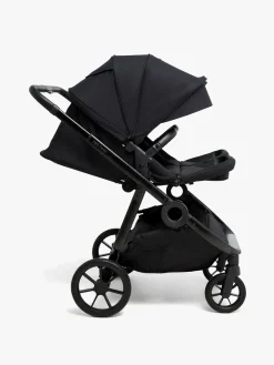 Beemoo Pro Twin 2 Søskendevogn, Coffee Black