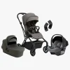 Beemoo Pro Twist Duovogn inkl. Beemoo Route Autostol Baby, Mocha Grey/Mineral Grey