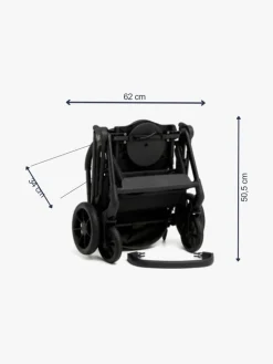 Beemoo Pro Twist Klapvogn, Mocha Grey