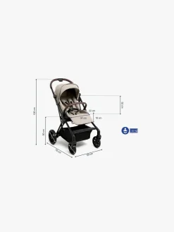 Beemoo Pro Twist Klapvogn, Latte Beige