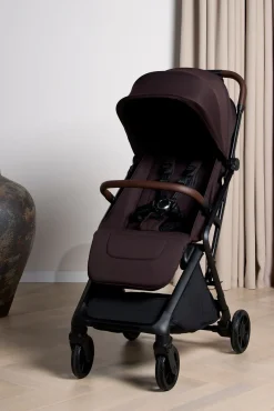 Beemoo Pro Venti Klapvogn inkl. Padded Transporttaske, Espresso Brown