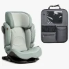 Beemoo Recline i-Size Autostol inkl. Beemoo Deluxe Sædebeskytter med Opbevaring, Teal