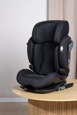 Beemoo Recline i-Size Autostol, Black Mesh