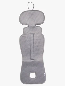 Beemoo Recline i-Size Autostol inkl. Ventilerende Hynde, Black Mesh/Grey