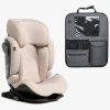 Beemoo Recline i-Size Autostol inkl. Beemoo Deluxe Sædebeskytter med Opbevaring, Oat