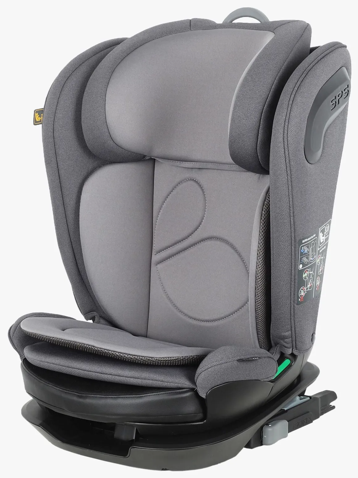 Beemoo Reform ISOFIX Autostol, Mineral Grey