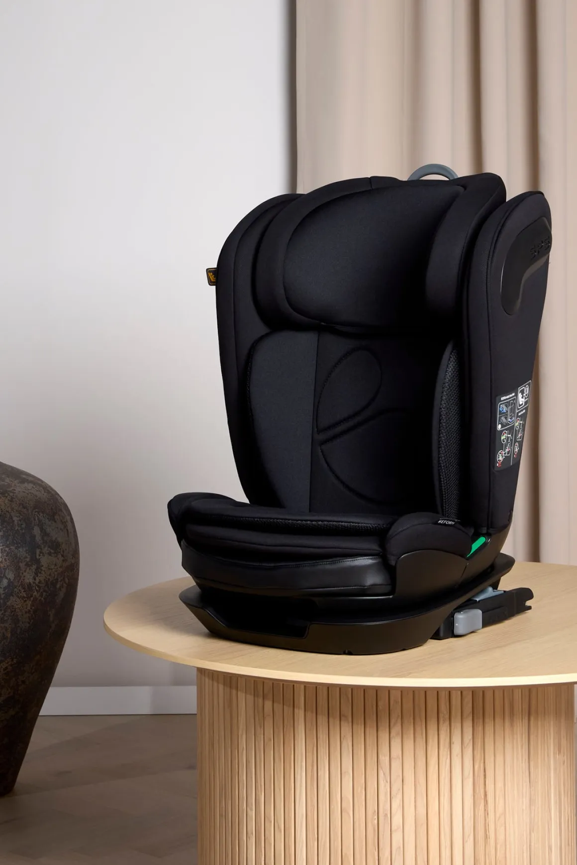 Beemoo Reform ISOFIX Autostol, Black Stone