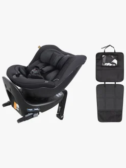 Beemoo Reverse i-Size Bagudvendt Autostol inkl. 3-in-1 Sædebeskyttelse , Black Stone