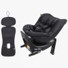 Beemoo Reverse i-Size Bagudvendt Autostol inkl. Ventilerende Hynde, Black Stone/Antracit