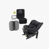 Beemoo Reverse i-Size Bagudvendt Autostol Inkl. Tilbehørspakke, Black Stone