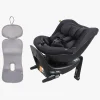 Beemoo Reverse i-Size Bagudvendt Autostol inkl. Ventilerende Hynde, Black Stone/Grey