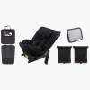 Beemoo Rotate i-Size Vendbar Autostol inkl. Tilbehør, Black Stone