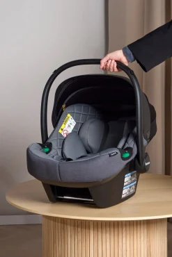 Beemoo Route i-Size Autostol Baby, Mineral Grey